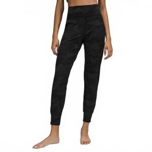 Lululemon-Align Joggers, Black Camo, Size 6
